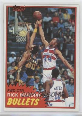 1981-82 Topps - [Base] #98E - Rick Mahorn