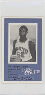 1982-83 Georgetown Hoyas Police - [Base] #4 - Ralph Dalton
