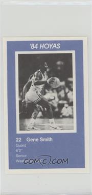 1983-84 Coca-Cola Georgetown Hoyas Kids & Cops Police - [Base] #_GESM - Gene Smith