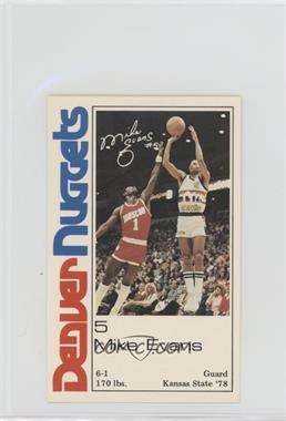 1983-84 Denver Nuggets Police - [Base] #_MIEV - Mike Evans [EX to NM]