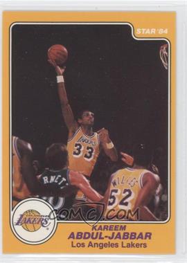 1983-84 Star - [Base] #14 - Kareem Abdul-Jabbar
