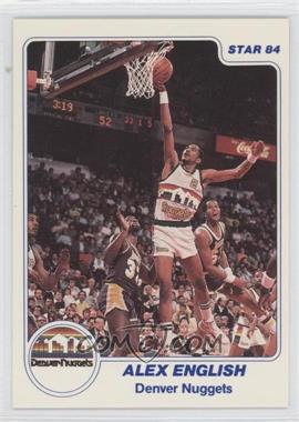 1983-84 Star - [Base] #186 - Alex English