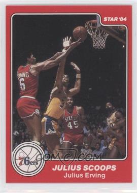 1983-84 Star Philadelphia 76ers 1982-83 NBA World Champions - [Base] #18 - Julius Erving