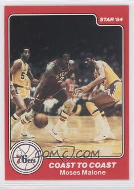 1983-84 Star Philadelphia 76ers 1982-83 NBA World Champions - [Base] #20 - Moses Malone