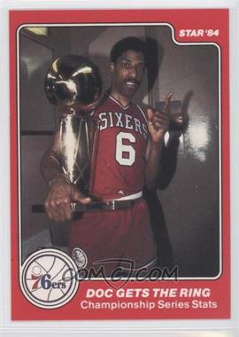 1983-84 Star Philadelphia 76ers 1982-83 NBA World Champions - [Base] #22 - Julius Erving