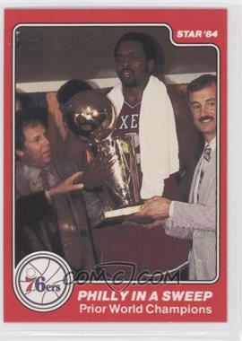 1983-84 Star Philadelphia 76ers 1982-83 NBA World Champions - [Base] #23 - Moses Malone