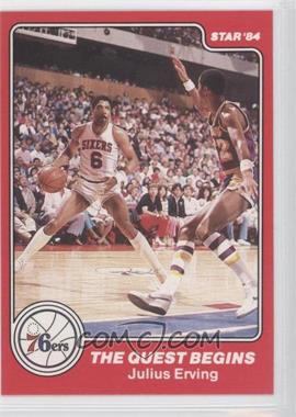1983-84 Star Philadelphia 76ers 1982-83 NBA World Champions - [Base] #4 - Julius Erving
