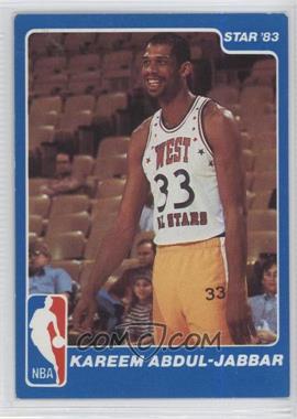 1983 Star NBA All-Star Game - [Base] #_KAAJ - Kareem Abdul-Jabbar (Uncut Sheet Offer) [Noted]