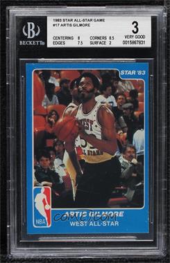 1983 Star NBA All-Star Game - [Base] #17 - Artis Gilmore [BGS 3 VERY GOOD]