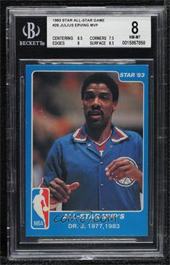 1983 Star NBA All-Star Game - [Base] #26 - Julius Erving [BGS 8 NM‑MT]