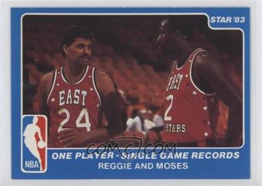 1983 Star NBA All-Star Game - [Base] #27 - Reggie Theus, Moses Malone
