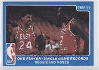 Reggie Theus, Moses Malone