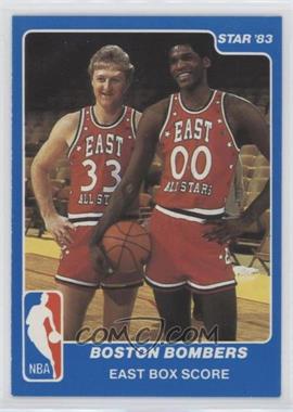 1983 Star NBA All-Star Game - [Base] #29 - Larry Bird, Robert Parish (East Box Score) [EX to NM]