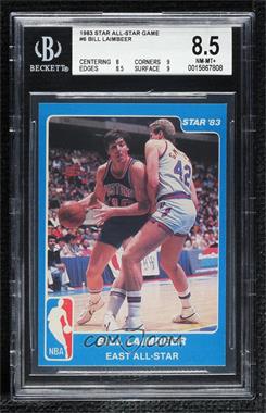 1983 Star NBA All-Star Game - [Base] #6 - Bill Laimbeer [BGS 8.5 NM‑MT+]