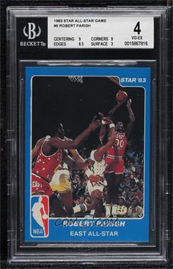 1983 Star NBA All-Star Game - [Base] #9 - Robert Parish [BGS 4 VG‑EX]