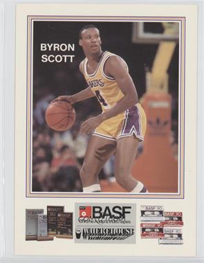 1984-85 BASF Los Angeles Lakers - [Base] #4.1 - Byron Scott (Dribbling)