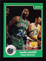 Mark Aguirre [BAS Beckett Auth Sticker]