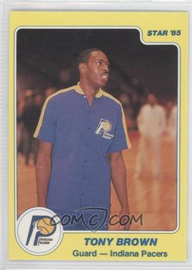 1984-85 Star - [Base] #53 - Tony Brown