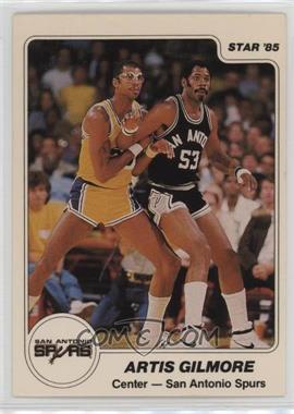 1984-85 Star - [Base] #64 - Artis Gilmore (Guarded by Karrem Abdul-Jabbar)