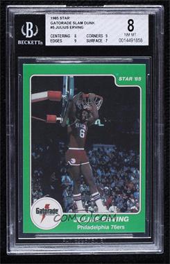 1984-85 Star - Gatorade Slam Dunk Championship #5 - Julius Erving [BGS 8 NM‑MT]