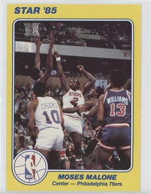 1984-85 Star - NBA Court Kings 5x7 #17 - Moses Malone
