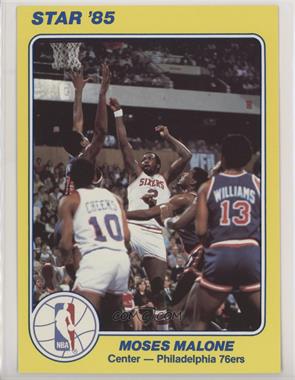 1984-85 Star - NBA Court Kings 5x7 #17 - Moses Malone