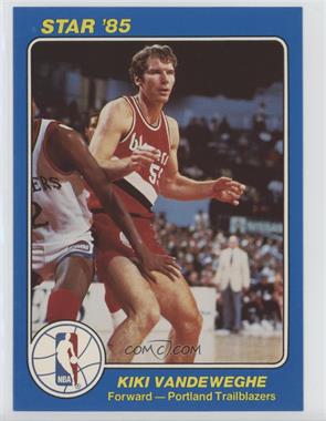 1984-85 Star - NBA Court Kings 5x7 #46 - Kiki Vandeweghe [EX to NM]