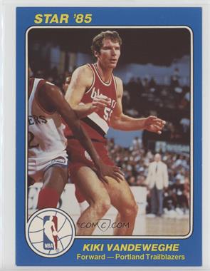 1984-85 Star - NBA Court Kings 5x7 #46 - Kiki Vandeweghe [EX to NM]