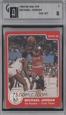 1984-85 Star All-Rookie First Team - [Base] #2 - Michael Jordan [GAI 8]