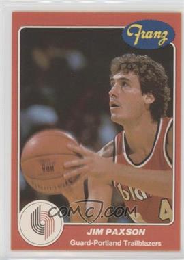 1984-85 Star Franz Portland Trail Blazers - [Base] #8 - Jim Paxson