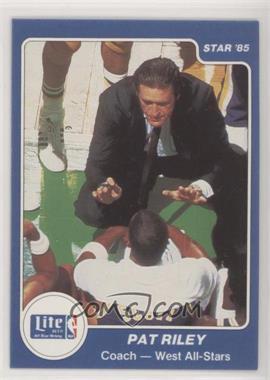 1984-85 Star Lite Beer All-Stars Starting Line-Ups - [Base] #13 - Pat Riley