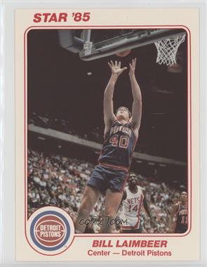 1984-85 Star Team Supers - Detroit Pistons - 5 x 7 #4 - Bill Laimbeer