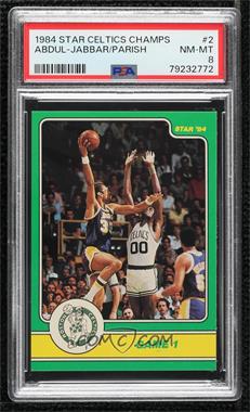 1984 Star - Celtics Champs #2 - Game 1 [PSA 8 NM‑MT]