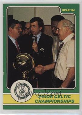 1984 Star - Celtics Champs #23 - David Stern, Brent Musburger, Red Auerbach, K.C. Jones