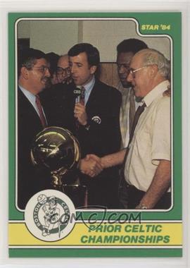 1984 Star - Celtics Champs #23 - David Stern, Brent Musburger, Red Auerbach, K.C. Jones