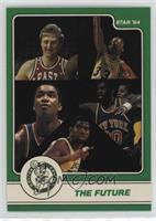 Larry Bird, Kareem Abdul-Jabbar, Isiah Thomas, Magic Johnson, Bernard King