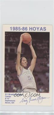 1985-86 Coca-Cola Georgetown Hoyas Kids & Cops Police - [Base] #10 - Grady Mateen