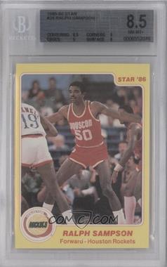 1985-86 Star - [Base] #24 - Ralph Sampson [BGS 8.5 NM‑MT+]