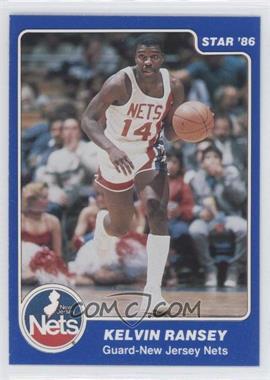 1985-86 Star Lifebuoy New Jersey Nets - [Base] #10 - Kelvin Ransey