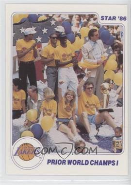 1985-86 Star Los Angeles Lakers 1985 NBA Champs - [Base] #17 - Prior World Champs I
