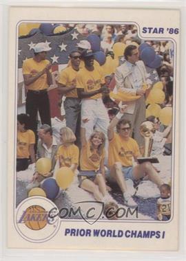 1985-86 Star Los Angeles Lakers 1985 NBA Champs - [Base] #17 - Prior World Champs I