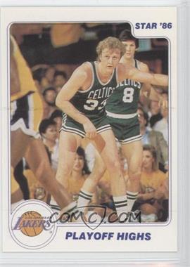 1985-86 Star Los Angeles Lakers 1985 NBA Champs - [Base] #9 - Larry Bird