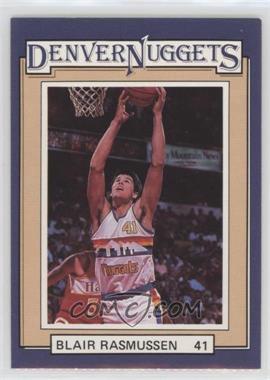 1985-86 Wendy's Denver Nuggets Police - [Base] #7 - Blair Rasmussen