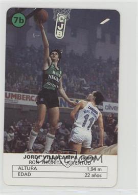 1985 Fournier Ases Del Baloncesto - [Base] #16 - Jordi Villacampa