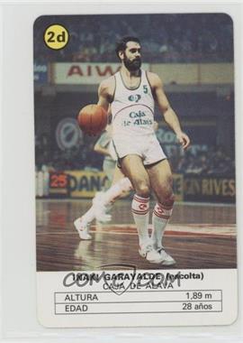 1985 Fournier Ases Del Baloncesto - [Base] #27 - Inaka Garayalde