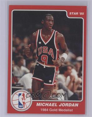 1985 Star Michael Jordan 1984 Gold Medalist - [Base] #10 - Michael Jordan [Altered]