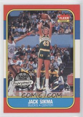 1986-87 Fleer - [Base] #102 - Jack Sikma