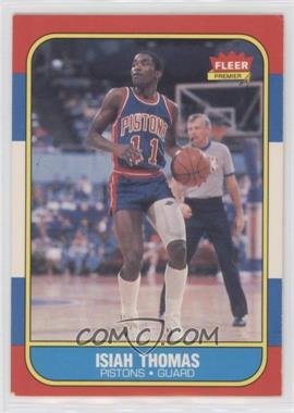 1986-87 Fleer - [Base] #109 - Isiah Thomas [EX to NM]