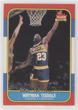 1986-87 Fleer - [Base] #113 - Wayman Tisdale [EX to NM]