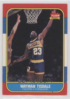 1986-87 Fleer - [Base] #113 - Wayman Tisdale [EX to NM]